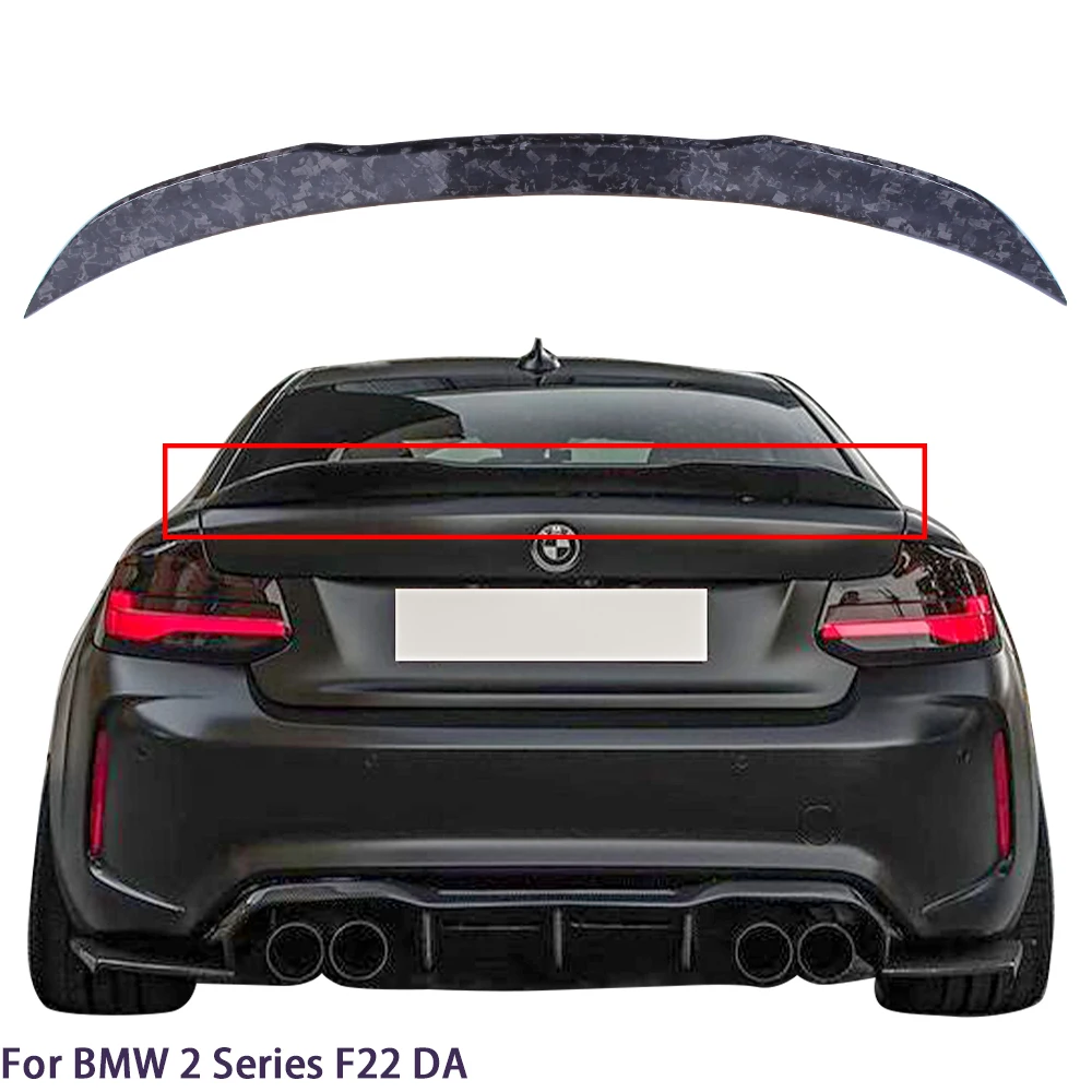 For BMW 2 Series F22 Coupe/F23 Convertible/M2 F87 DA Style Forged Carbon Fiber Rear Spoiler Trunk Wing 2014-2020
For BMW 2 Series F22 Coupe/F23 Convertible/M2 F87 DA Style Forged Carbon Fiber Rear Spoiler Trunk Wing 2014-2020