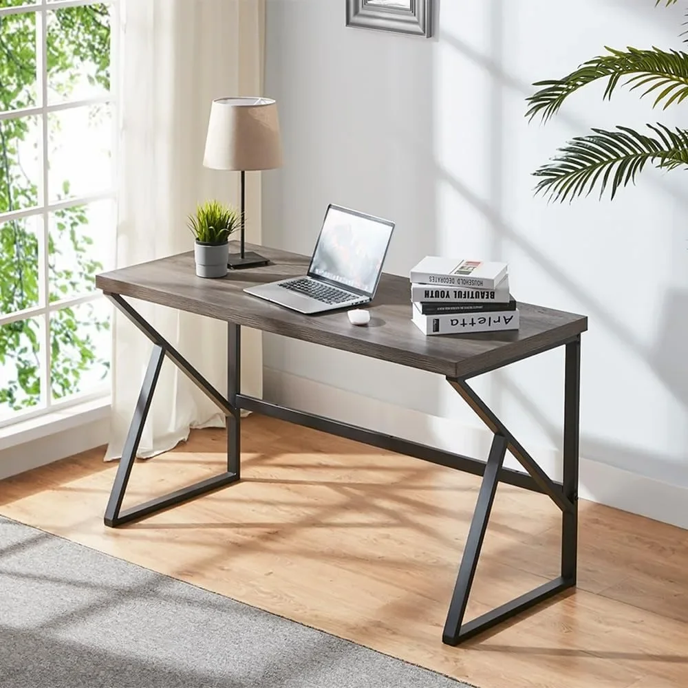 Home Office Desk, Industrial Metal Wood Computer Desk for PC Laptop Work Writing Study Gaming in Bedroom Living Room47inch
Home Office Desk, Industrial Metal Wood Computer Desk for PC Laptop Work Writing Study Gaming in Bedroom Living Room47inch