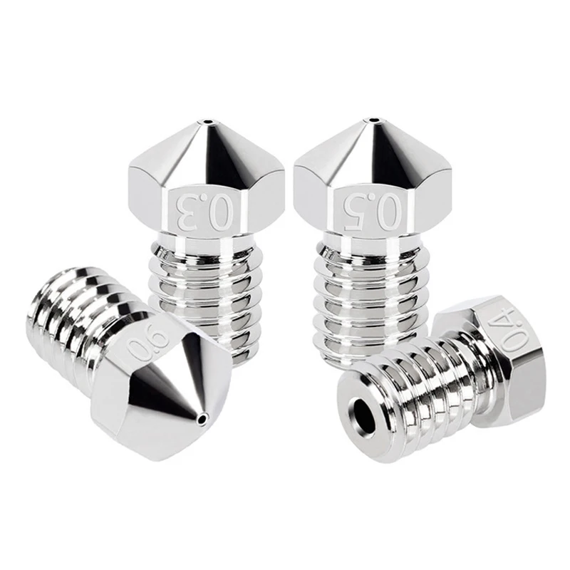 2PCS 1.75mm High-Temperature Resistant Copper Plated High Quality Nozzle For E3d V6 3D Printer Accessories
2PCS 1.75mm High-Temperature Resistant Copper Plated High Quality Nozzle For E3d V6 3D Printer Accessories