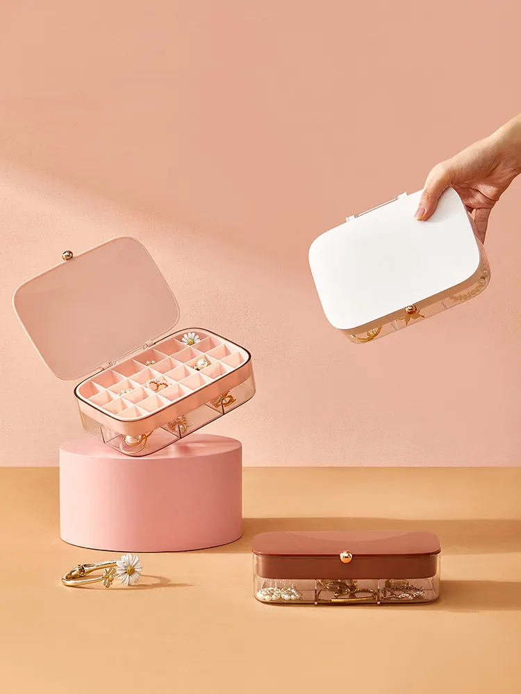 Plastic Jewelry Organizer Display Travel Jewelry Case Boxes Portable Jewelry Box Storage Organizer Earring Ring Necklace Holder
Plastic Jewelry Organizer Display Travel Jewelry Case Boxes Portable Jewelry Box Storage Organizer Earring Ring Necklace Holder