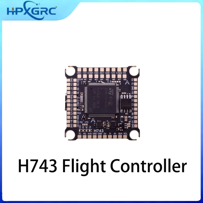 Контроллер полета HPXGRC H743, двойной ICM42688P, черный ящик 16 МБ, бета-фелайт, совместимый с FPV-дроном 30,5 мм
Контроллер полета HPXGRC H743, двойной ICM42688P, черный ящик 16 МБ, бета-фелайт, совместимый с FPV-дроном 30,5 мм