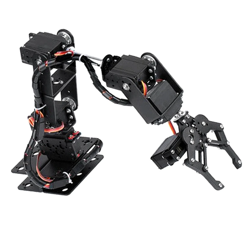 6DOF Robot Mechanical Arm Clamp Claw Kit DOF Manipulator Industrial Grade Manipulator For Robotics
6DOF Robot Mechanical Arm Clamp Claw Kit DOF Manipulator Industrial Grade Manipulator For Robotics