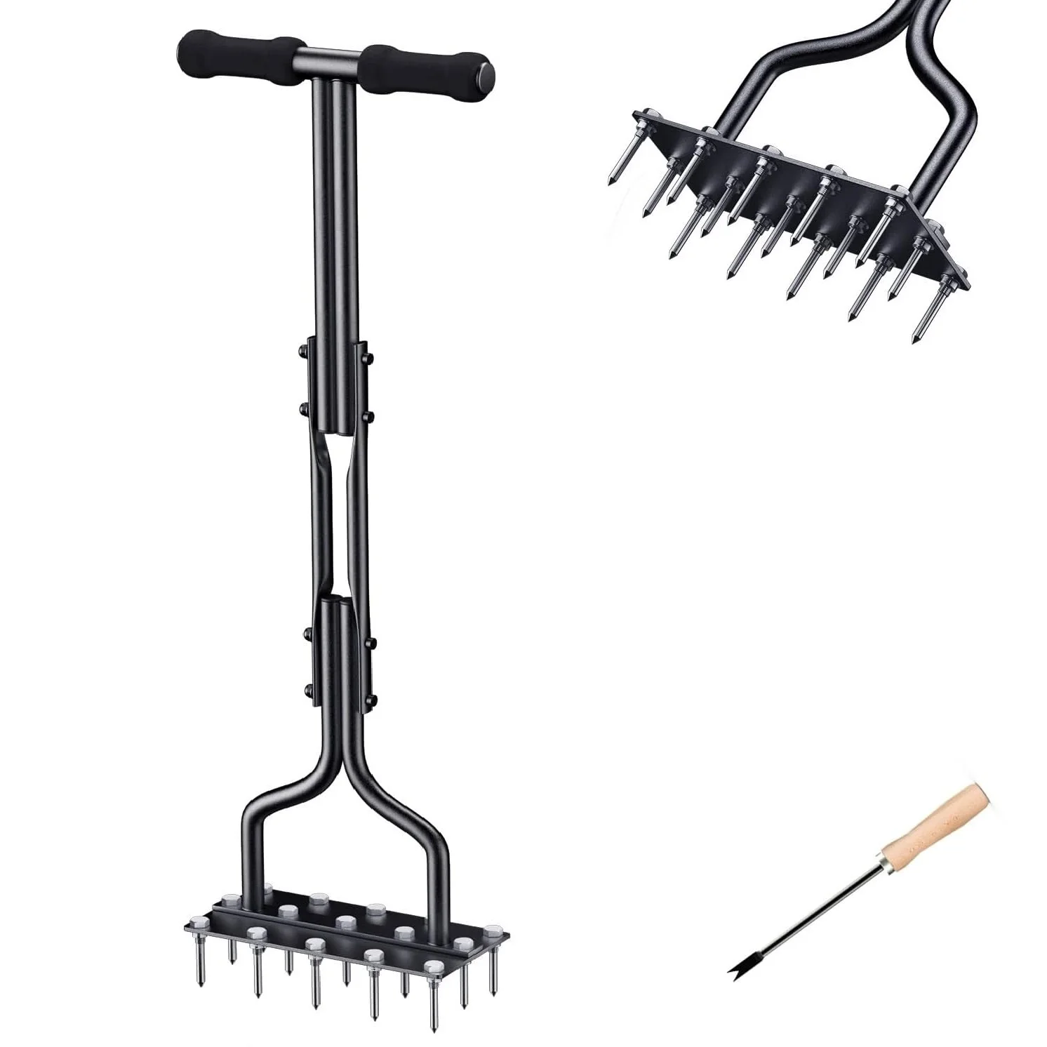 Garden Yard Care Coring Tool Manual Core Aerator With Soil Core Storage Tray Lawn Aerator
Garden Yard Care Coring Tool Manual Core Aerator With Soil Core Storage Tray Lawn Aerator