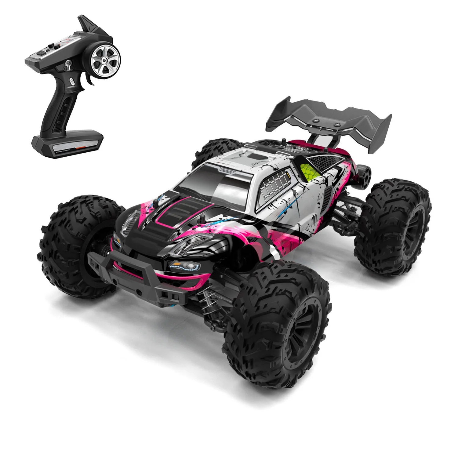 1/16 Toy RC Off Road Car Q117 Remote Control Four Wheel Drive High Speed Vehicle 70km/h Brushless Motor ESC Lifting Wheel RTR
1/16 Toy RC Off Road Car Q117 Remote Control Four Wheel Drive High Speed Vehicle 70km/h Brushless Motor ESC Lifting Wheel RTR