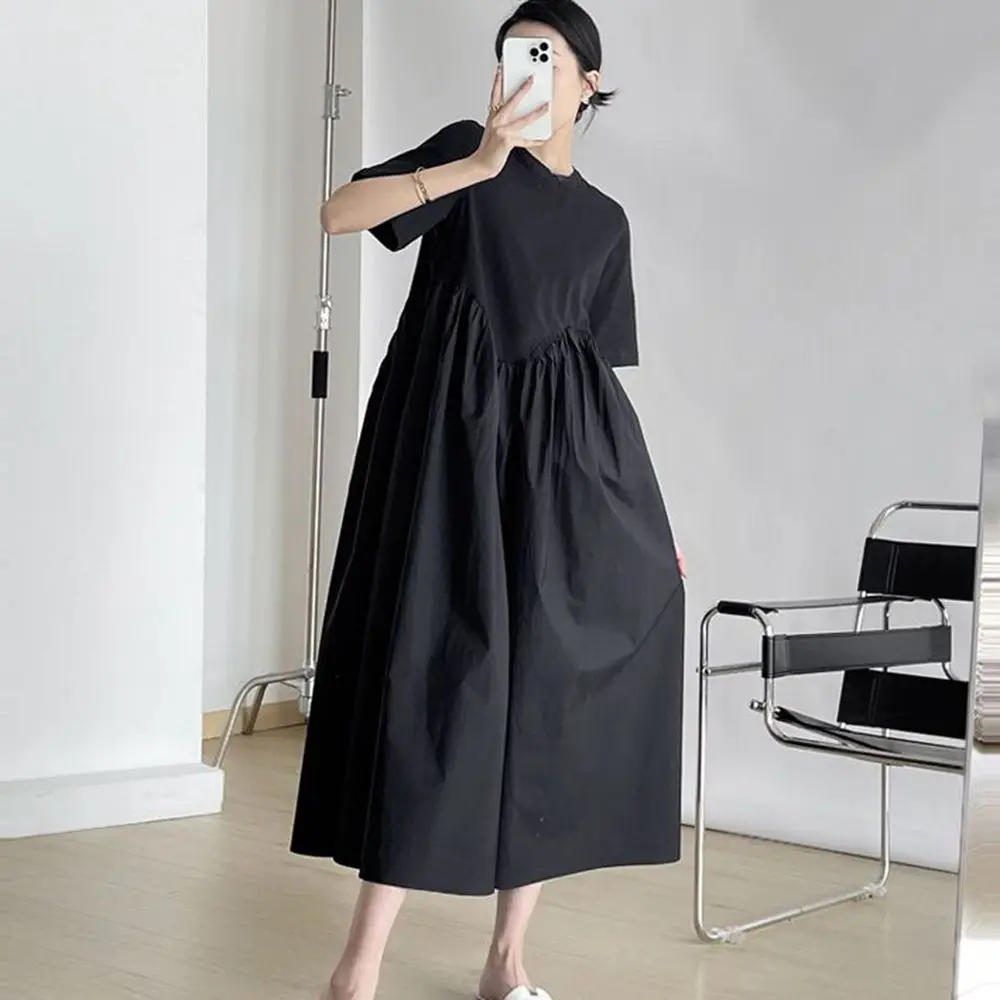 Plus Size 5XL 140KG Summer Black Gray Dress Women Short Sleeve Dresses Ladies Casual Beach Dress Vintage Large Dress
Plus Size 5XL 140KG Summer Black Gray Dress Women Short Sleeve Dresses Ladies Casual Beach Dress Vintage Large Dress