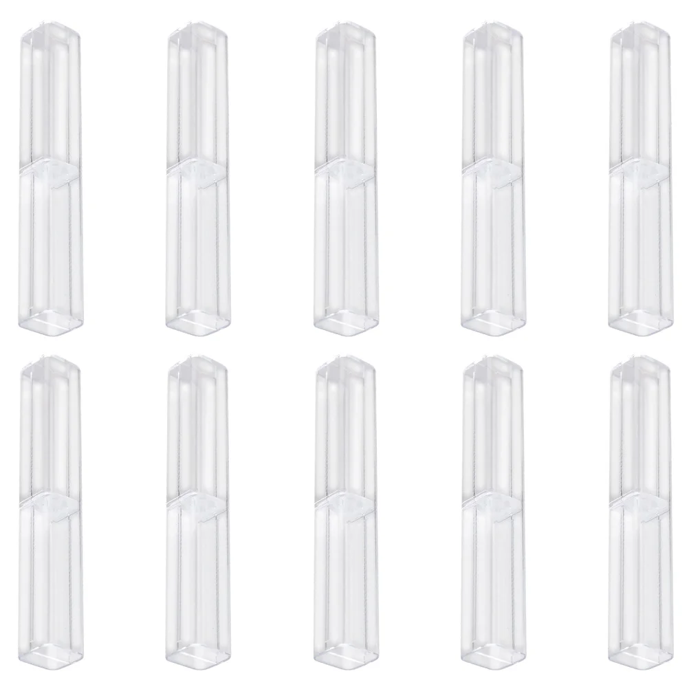 10 Pcs Pencil Case Storage Ballpoint Pens Square Plastic School Holder Clear Container Child Gift Boxes
10 Pcs Pencil Case Storage Ballpoint Pens Square Plastic School Holder Clear Container Child Gift Boxes