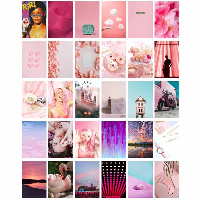30PCS Ins Pink Print Poster Wall Collage Kit Cards Set Modern Home Bar Decor Room Decoration Painting Photo Props for Teen Girls
30PCS Ins Pink Print Poster Wall Collage Kit Cards Set Modern Home Bar Decor Room Decoration Painting Photo Props for Teen Girls