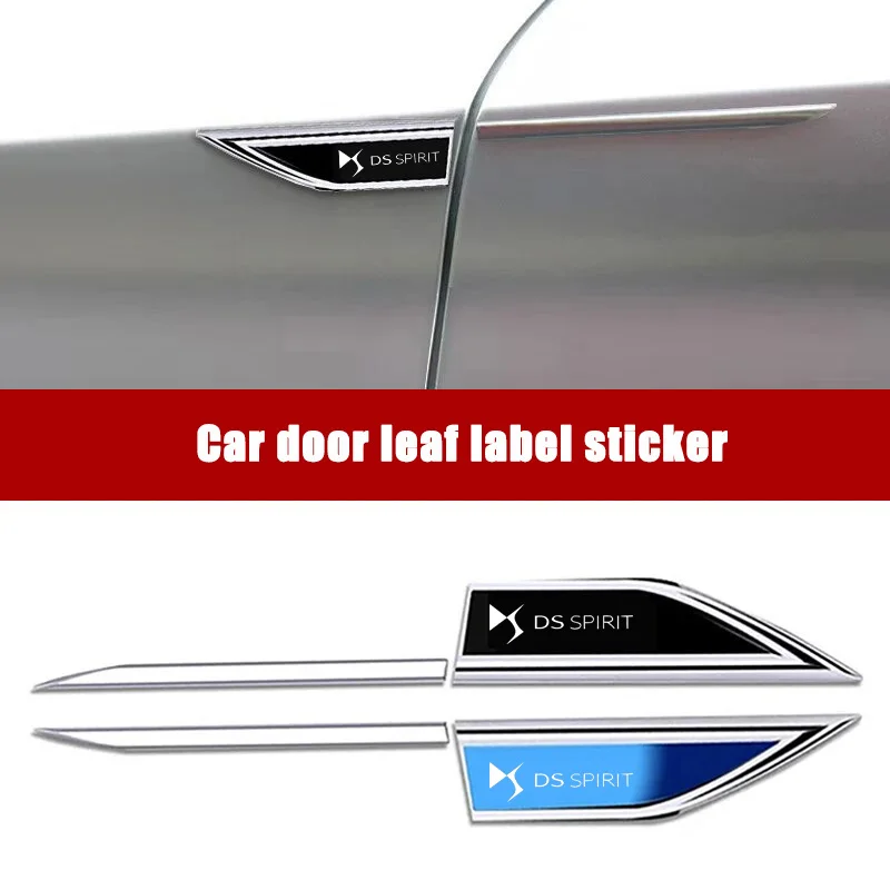 Car Door Side Fender Blade Decal Sticker 3D Metal Car Body Protective Sticker For DS SPIRIT DS3 DS4 DS4S DS5 5LS DS6 DS7 WILD
Car Door Side Fender Blade Decal Sticker 3D Metal Car Body Protective Sticker For DS SPIRIT DS3 DS4 DS4S DS5 5LS DS6 DS7 WILD