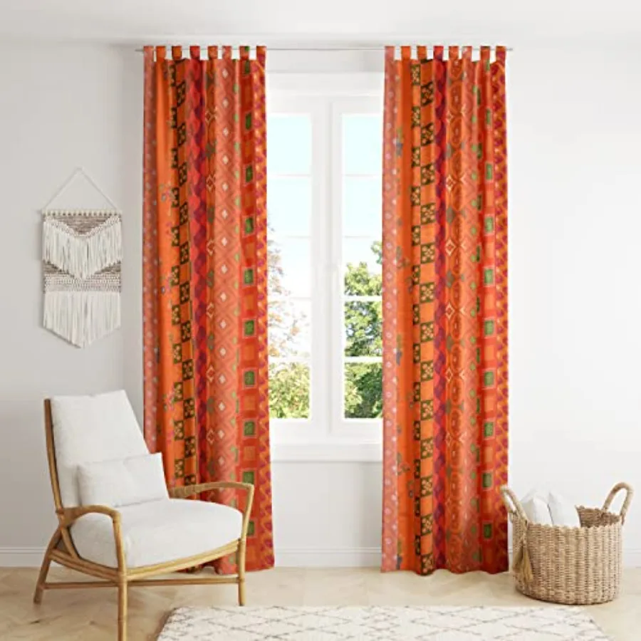 Silk Sari Curtains Boho Patchwork Window Panels, Indian Recycled Silk Blend Drapes for Living Room and Bedroom, 2 Panels 84 x 4
Silk Sari Curtains Boho Patchwork Window Panels, Indian Recycled Silk Blend Drapes for Living Room and Bedroom, 2 Panels 84 x 4