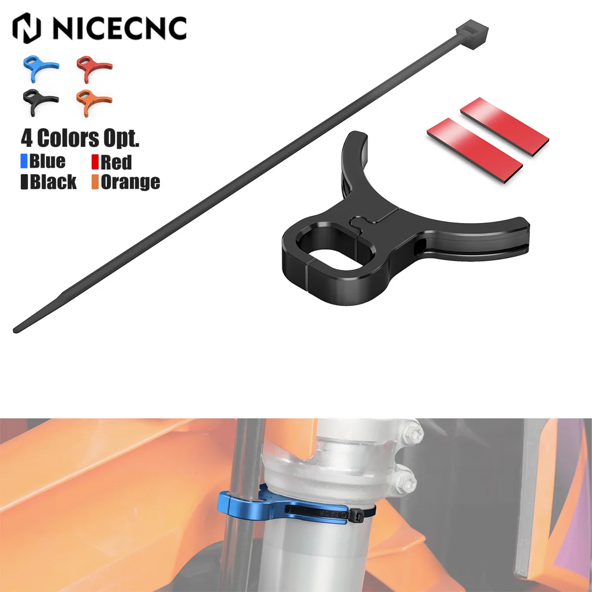 For Husqvarna 701 Enduro 701 Supermoto 2016-2026 Front Brake Hose Line Guide Clamp Holder For Husqvarna Norden 901 2022-2026
For Husqvarna 701 Enduro 701 Supermoto 2016-2026 Front Brake Hose Line Guide Clamp Holder For Husqvarna Norden 901 2022-2026