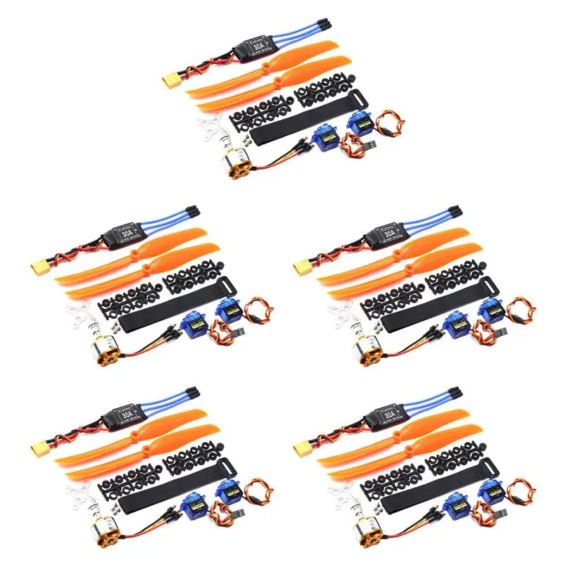 ABGN 5X A2212 1400KV Бесщеточный двигатель 30A ESC XT60 Разъем SG90 9G Мини-сервопривод 8060 Пропеллер для радиоуправляемого вертолета с неподвижным крылом
ABGN 5X A2212 1400KV Бесщеточный двигатель 30A ESC XT60 Разъем SG90 9G Мини-сервопривод 8060 Пропеллер для радиоуправляемого вертолета с неподвижным крылом