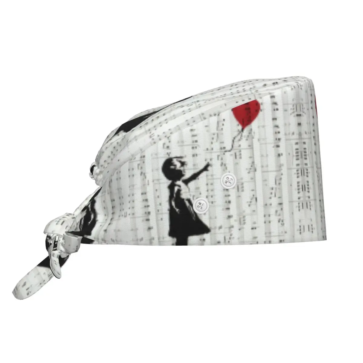 Girl With A Red Balloon By Banksy Scrubs Cap Surgical Hats Contemporary Street Art Operating Room Cap Nursing Cap Lab Works Hat
Girl With A Red Balloon By Banksy Scrubs Cap Surgical Hats Contemporary Street Art Operating Room Cap Nursing Cap Lab Works Hat