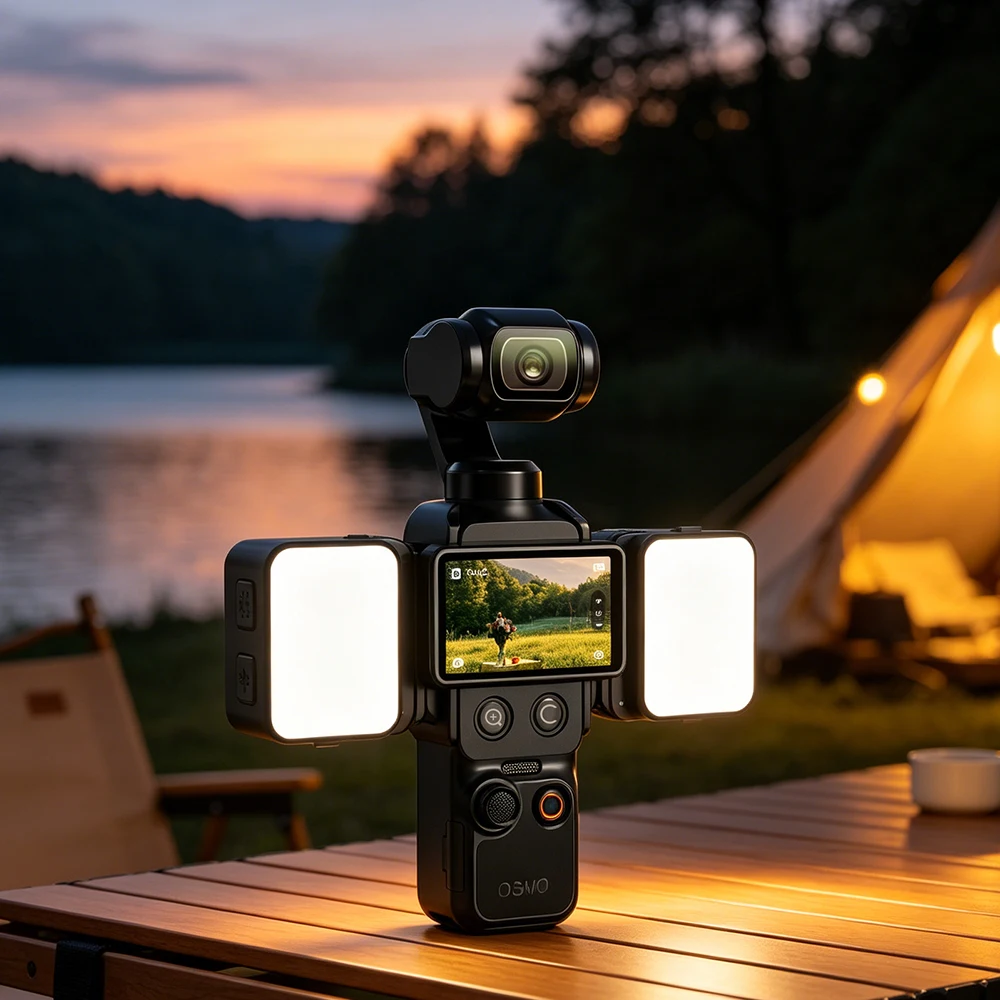 Flymile Pocket 4 Magnetic LED Video Light Waterproof IPX4 Lighting Dimmable Fill Photography Light for DJI Pocket 3 Accessories
Flymile Pocket 4 Magnetic LED Video Light Waterproof IPX4 Lighting Dimmable Fill Photography Light for DJI Pocket 3 Accessories