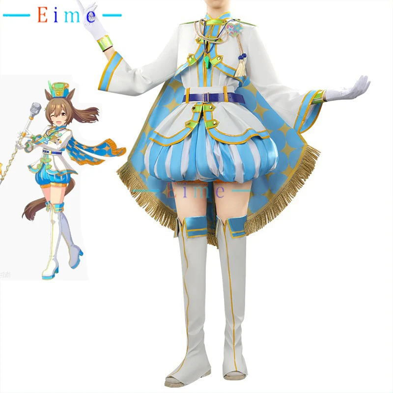 Умный костюм для косплея «Сокол», игровой костюм Pretty Derby Parade, женское нарядное платье, пальто, униформа на Хэллоуин, праздничная одежда на заказ
Умный костюм для косплея «Сокол», игровой костюм Pretty Derby Parade, женское нарядное платье, пальто, униформа на Хэллоуин, праздничная одежда на заказ