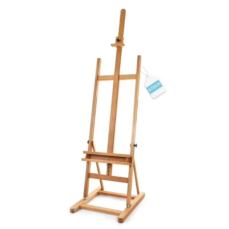 Sinosteel stock H-shaped easel with storage tray, wooden adjustable inclined floor easel display easel
Sinosteel stock H-shaped easel with storage tray, wooden adjustable inclined floor easel display easel