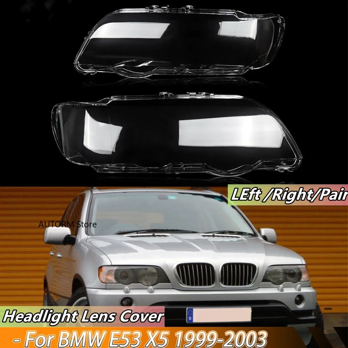 Car Headlight Lens Cover Lampcover Cover Lampshade Shell For BMW X5 E53 1998 1999 2000 2001 2002 2003 Headlight Cover
Car Headlight Lens Cover Lampcover Cover Lampshade Shell For BMW X5 E53 1998 1999 2000 2001 2002 2003 Headlight Cover