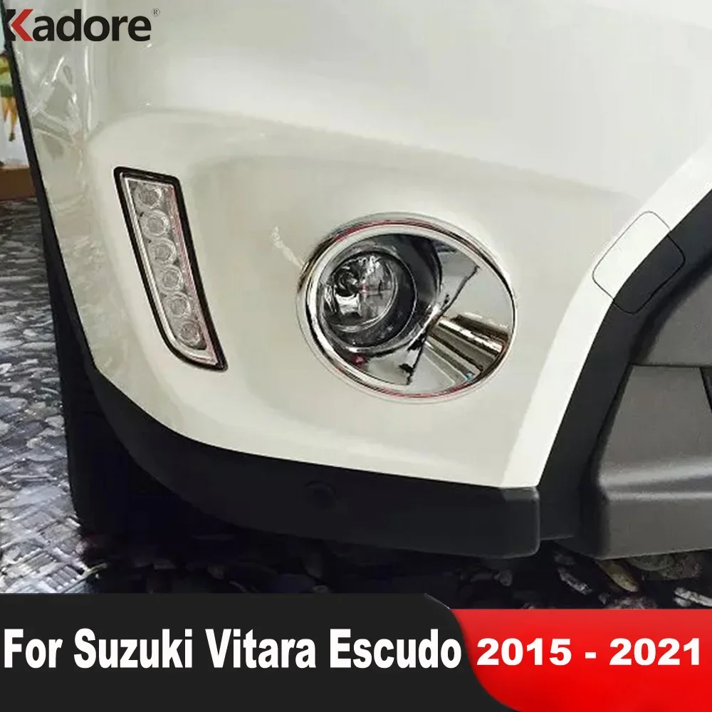 For Suzuki Vitara Escudo 2015 2016 2017 2018 2019 2020 2021 Chrome Car Front Foglight Fog Light Lamp Cover Trim Acceaaories
For Suzuki Vitara Escudo 2015 2016 2017 2018 2019 2020 2021 Chrome Car Front Foglight Fog Light Lamp Cover Trim Acceaaories
