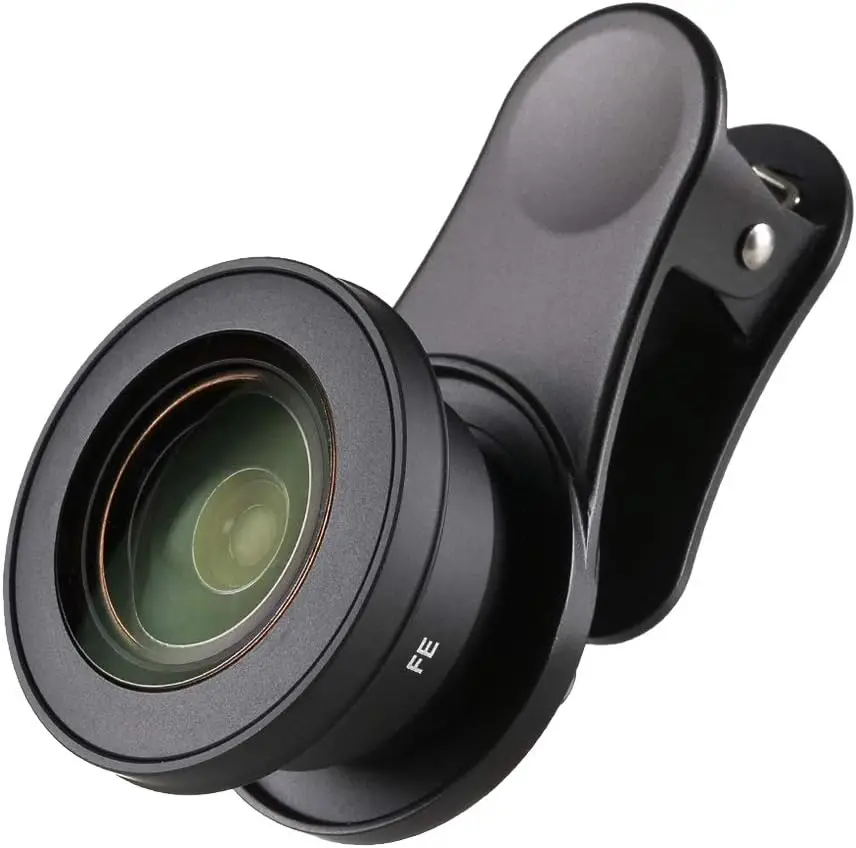 SIRUI Black 170 Fisheye Phone Lens With Multi-Purpose Clip, Constructed With German Schott Glass And Aluminum Housing, For
SIRUI Black 170 Fisheye Phone Lens With Multi-Purpose Clip, Constructed With German Schott Glass And Aluminum Housing, For