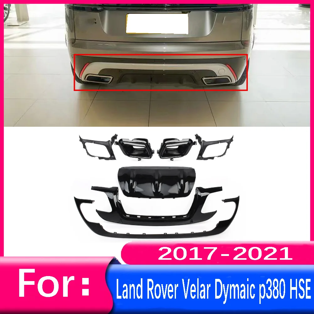 7Pcs Car Rear Bumper Kit Trim Decor Accessries For Land Rover Range Rover Velar Dymaic p380 HSE 2017 2018 2019 2020 2021
7Pcs Car Rear Bumper Kit Trim Decor Accessries For Land Rover Range Rover Velar Dymaic p380 HSE 2017 2018 2019 2020 2021