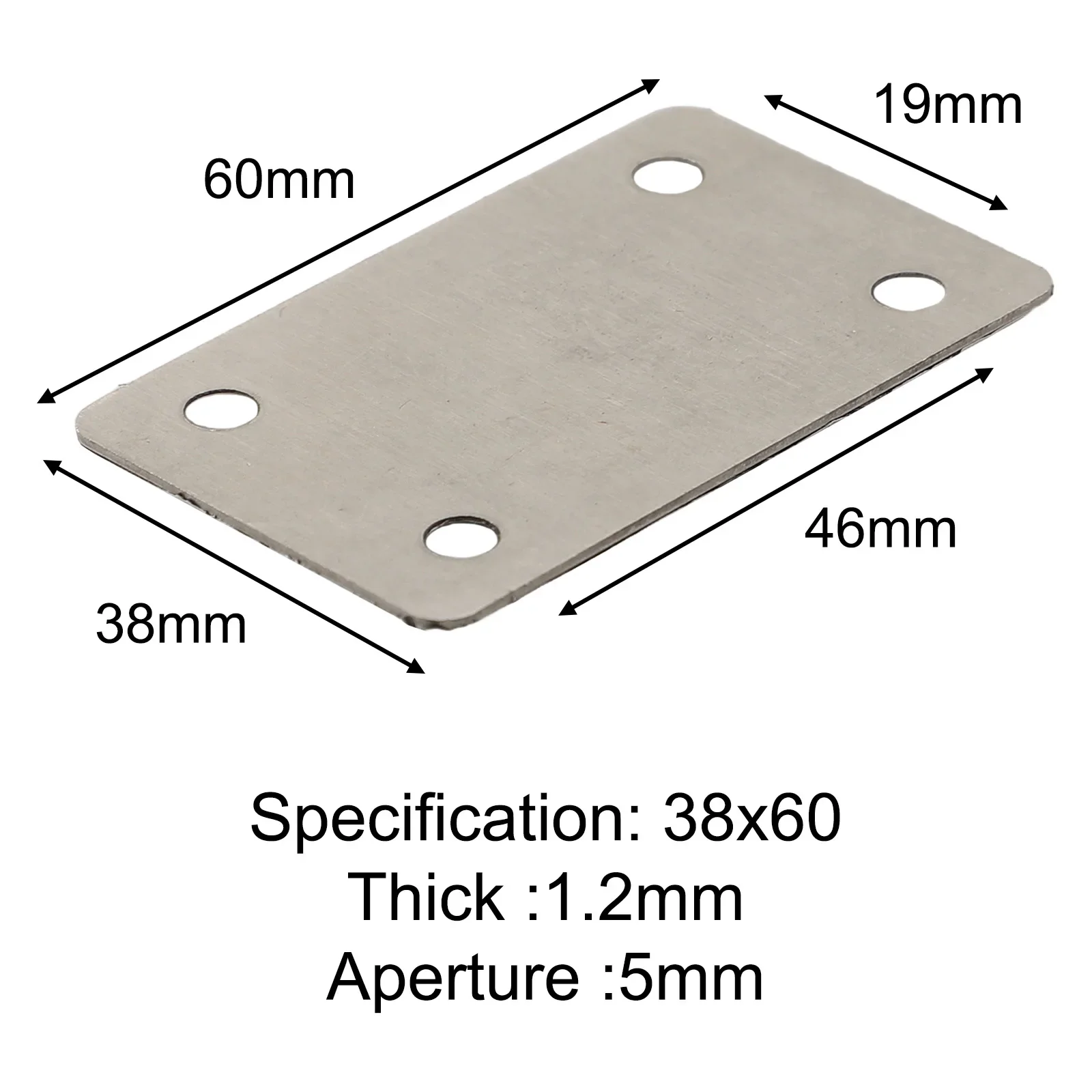 Connection Plates 4-hole Bracket Home Improvement DIY Furniture Support Plates DIY Projects Long-lasting Material
Connection Plates 4-hole Bracket Home Improvement DIY Furniture Support Plates DIY Projects Long-lasting Material