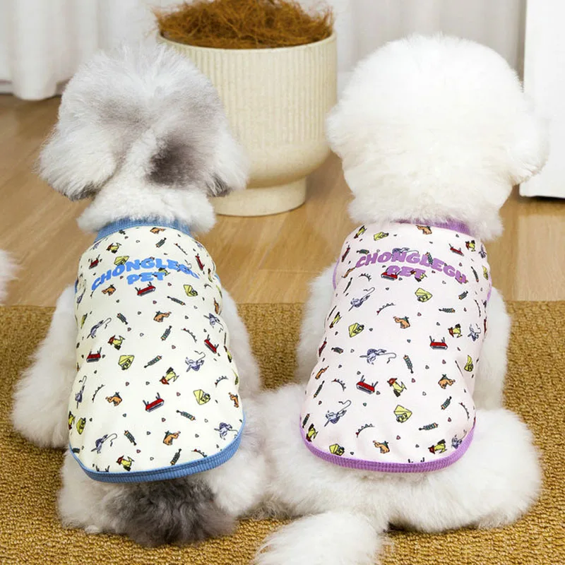 Animal Print Dog Vest Clothes Summer Blue Purple Sleeveless Hoodies Shirt For Small Dogs Chihuahua Yorkie Puppy Sweatshirt Vests
Animal Print Dog Vest Clothes Summer Blue Purple Sleeveless Hoodies Shirt For Small Dogs Chihuahua Yorkie Puppy Sweatshirt Vests