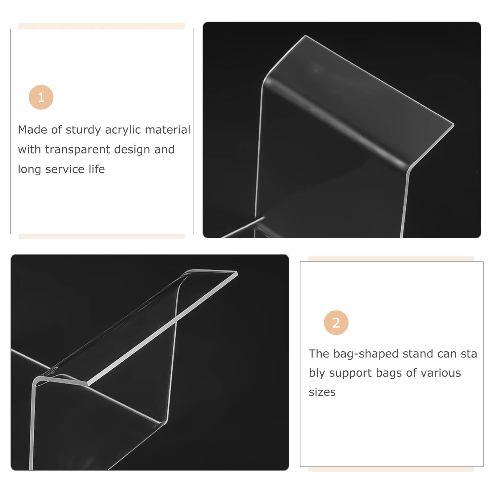 Food Prep Holder Stand Zipper Rack Hands-Free Storage Universal Acrylic Bag Support Compact Portable Meal Prep Storage Food 
Food Prep Holder Stand Zipper Rack Hands-Free Storage Universal Acrylic Bag Support Compact Portable Meal Prep Storage Food