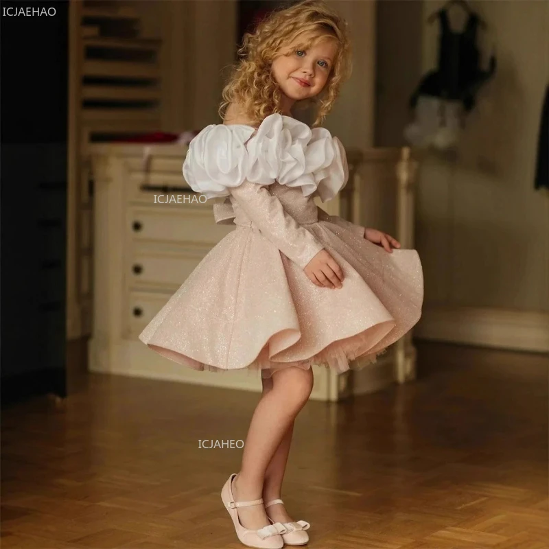 Children Girls Princess Party Dress Puffy Gown Flower Girl Piano Pageant Formal Celebration Dresses Performance Host Birthday
Children Girls Princess Party Dress Puffy Gown Flower Girl Piano Pageant Formal Celebration Dresses Performance Host Birthday