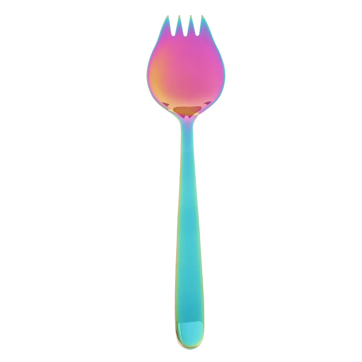 304 Stainless Steel Spork Heavy Duty Long Handle Design for Kitchen Salad Dessert Spoon Fork Stainless Steel Sporks
304 Stainless Steel Spork Heavy Duty Long Handle Design for Kitchen Salad Dessert Spoon Fork Stainless Steel Sporks