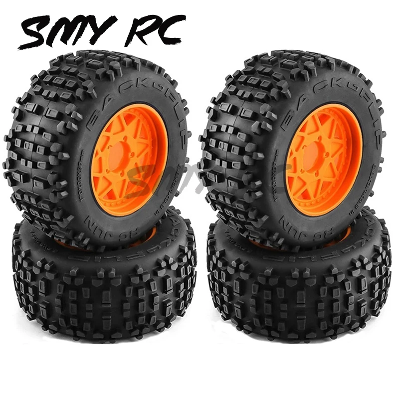 4Pcs 170Mm 1/7 1/8 Monster Stunt Truck Tire 12Mm 14Mm 17Mm Wheel Hex For Traxxas Sledge ARRMA KRATON Outcast Tamiya
4Pcs 170Mm 1/7 1/8 Monster Stunt Truck Tire 12Mm 14Mm 17Mm Wheel Hex For Traxxas Sledge ARRMA KRATON Outcast Tamiya