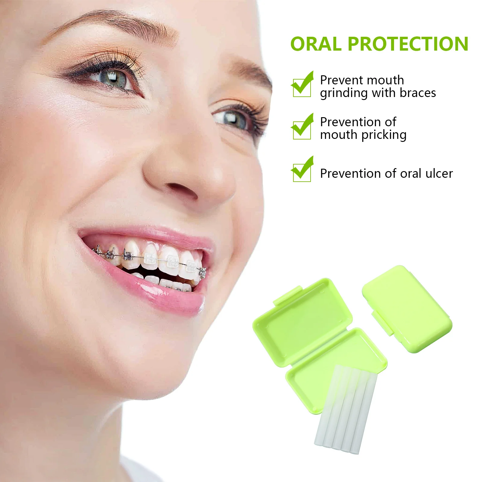 10Pcs Orthodontic Relief Wax Sticks Clear Tasteless Soothing Dental Wax for Braces Aligners Prevent Gum Irritation Travel Size
10Pcs Orthodontic Relief Wax Sticks Clear Tasteless Soothing Dental Wax for Braces Aligners Prevent Gum Irritation Travel Size