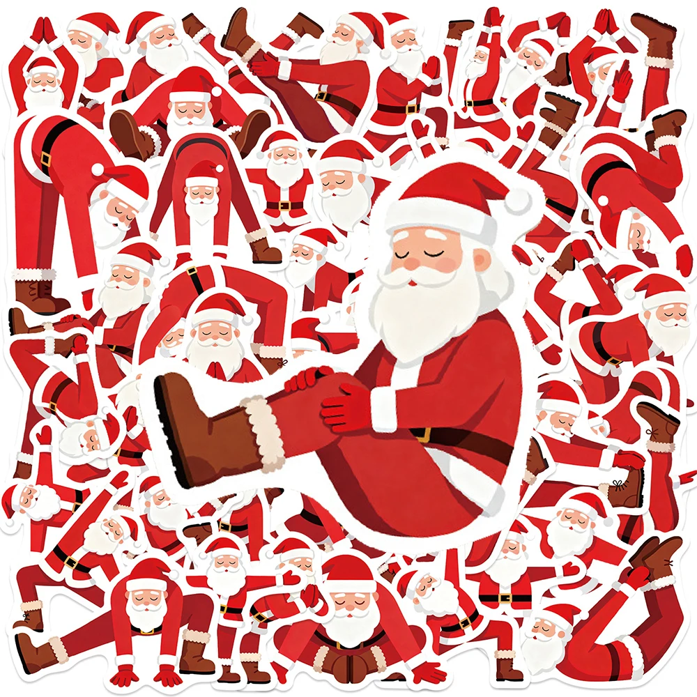 10/30/50pcs Funny Yoga Santa Claus Cartoon Stickers Creative Graffiti Sticker DIY Suitcase Motorcycle Helmet Decals Classic Toy
10/30/50pcs Funny Yoga Santa Claus Cartoon Stickers Creative Graffiti Sticker DIY Suitcase Motorcycle Helmet Decals Classic Toy