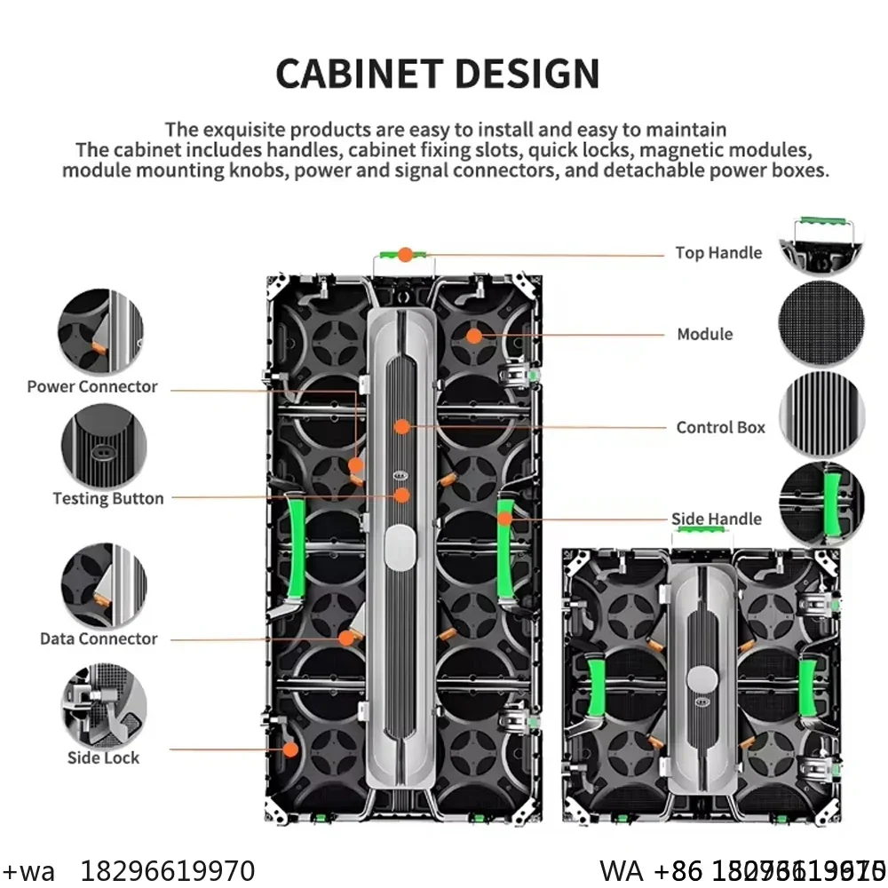 Indoor P2.5/P4 LED Display High Quality Stable High Brightness Full Color Screen
Indoor P2.5/P4 LED Display High Quality Stable High Brightness Full Color Screen