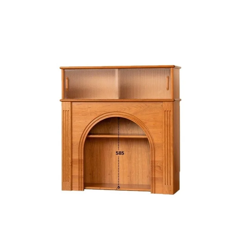 Hestia Fireplace Cabinet Living Room Entrance Cabinet French Medieval Solid Wood Fireplace Decorative Cabinet Fireplace TV Cabin
Hestia Fireplace Cabinet Living Room Entrance Cabinet French Medieval Solid Wood Fireplace Decorative Cabinet Fireplace TV Cabin