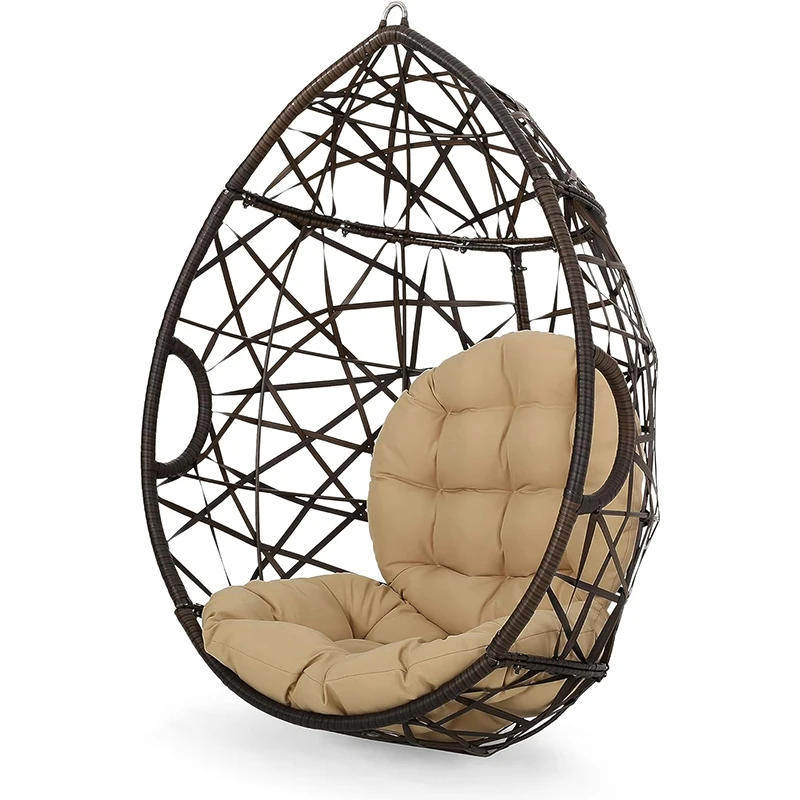 Dwoo Outdoor Garden Wicker Tear Drop Hanging Chair Fashion Home Brown Chair Egg Swing
Dwoo Outdoor Garden Wicker Tear Drop Hanging Chair Fashion Home Brown Chair Egg Swing