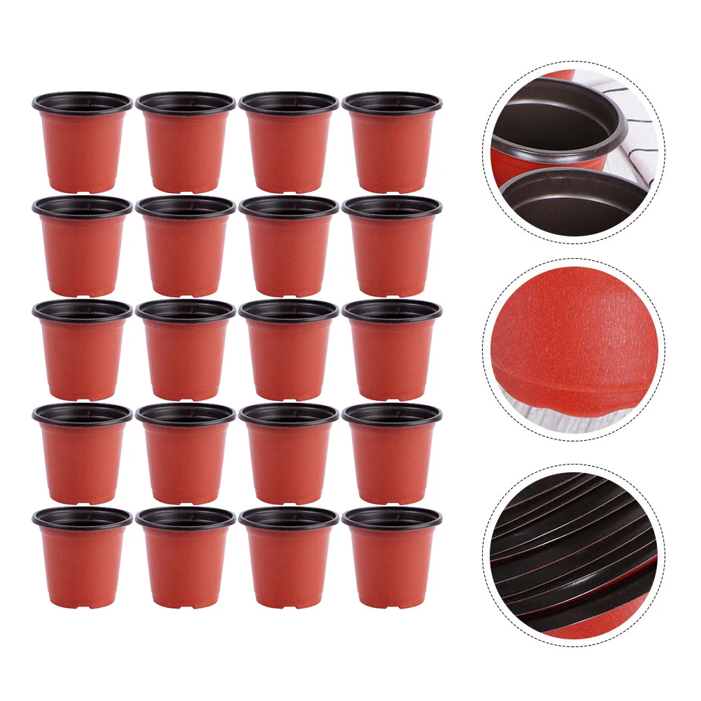 20 Pcs Soft Plastic Flower Pots Decorative Balcony Garden Indoor Lightweight Easy Cleaning Replanting
20 Pcs Soft Plastic Flower Pots Decorative Balcony Garden Indoor Lightweight Easy Cleaning Replanting