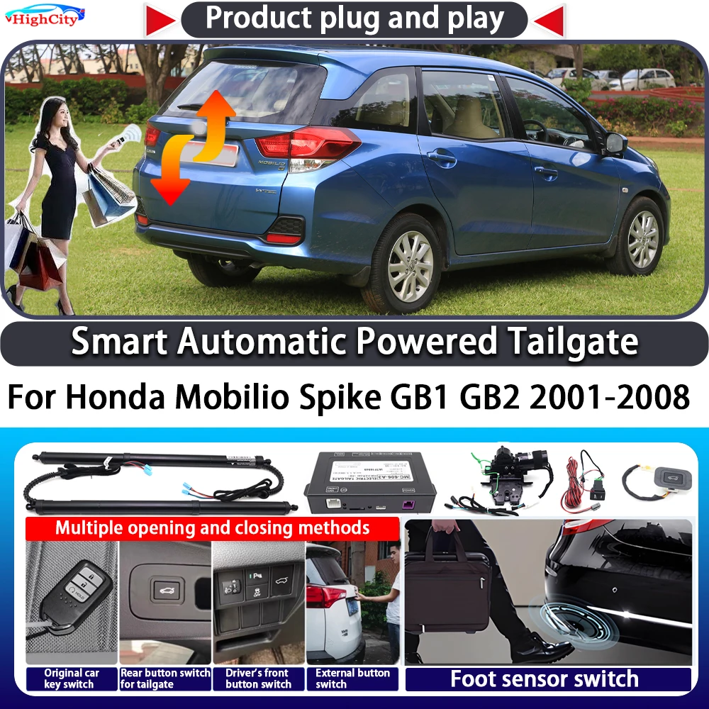 For Honda Mobilio Spike GB1 GB2 2001-2008 OEM Smart Automatic Powered Tailgate Key Control Trunk Lift Close Kit Power Tailgate
For Honda Mobilio Spike GB1 GB2 2001-2008 OEM Smart Automatic Powered Tailgate Key Control Trunk Lift Close Kit Power Tailgate