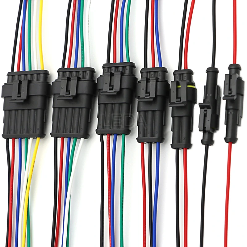 1Set 1 2 3 4 5 6 Way 1P 2P 3P 4P 5P 6P Auto Connector Male & Female Waterproof Electrical Connector Plug with 16cm Wire
1Set 1 2 3 4 5 6 Way 1P 2P 3P 4P 5P 6P Auto Connector Male & Female Waterproof Electrical Connector Plug with 16cm Wire