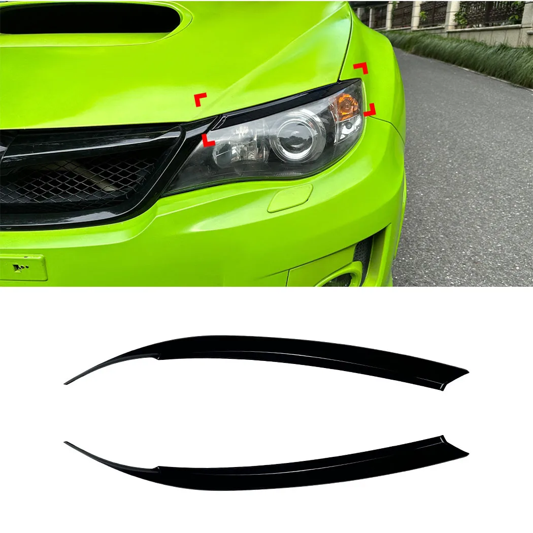 For Subaru Impreza WRX STI 2007 2008 2009 2010 2011 2012 2013 2014 Gloss Black Car Front Headlight Eyebrow Eyelids Stickers
For Subaru Impreza WRX STI 2007 2008 2009 2010 2011 2012 2013 2014 Gloss Black Car Front Headlight Eyebrow Eyelids Stickers