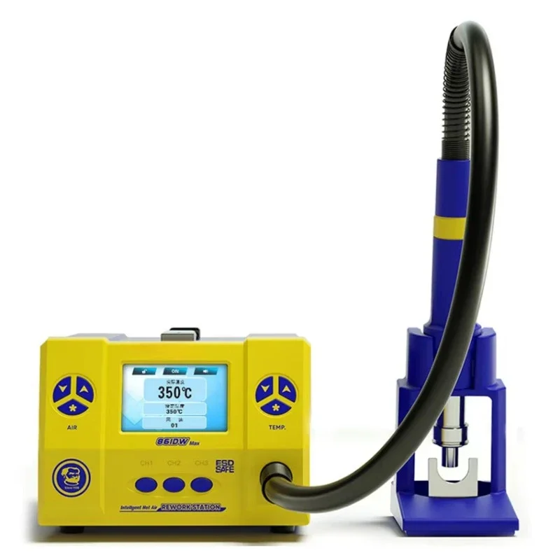 Intelligent 861DW MAX Lead-Free Digital Display Mobile Phone Repair Hot Air Station High Power Desoldering Station