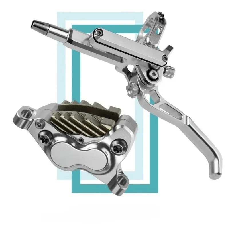 Mountain Bike Four-Piston Brake for Downhill Specialized Forest Riding with Heat Sink - Bicycle Braking System
Mountain Bike Four-Piston Brake for Downhill Specialized Forest Riding with Heat Sink - Bicycle Braking System
