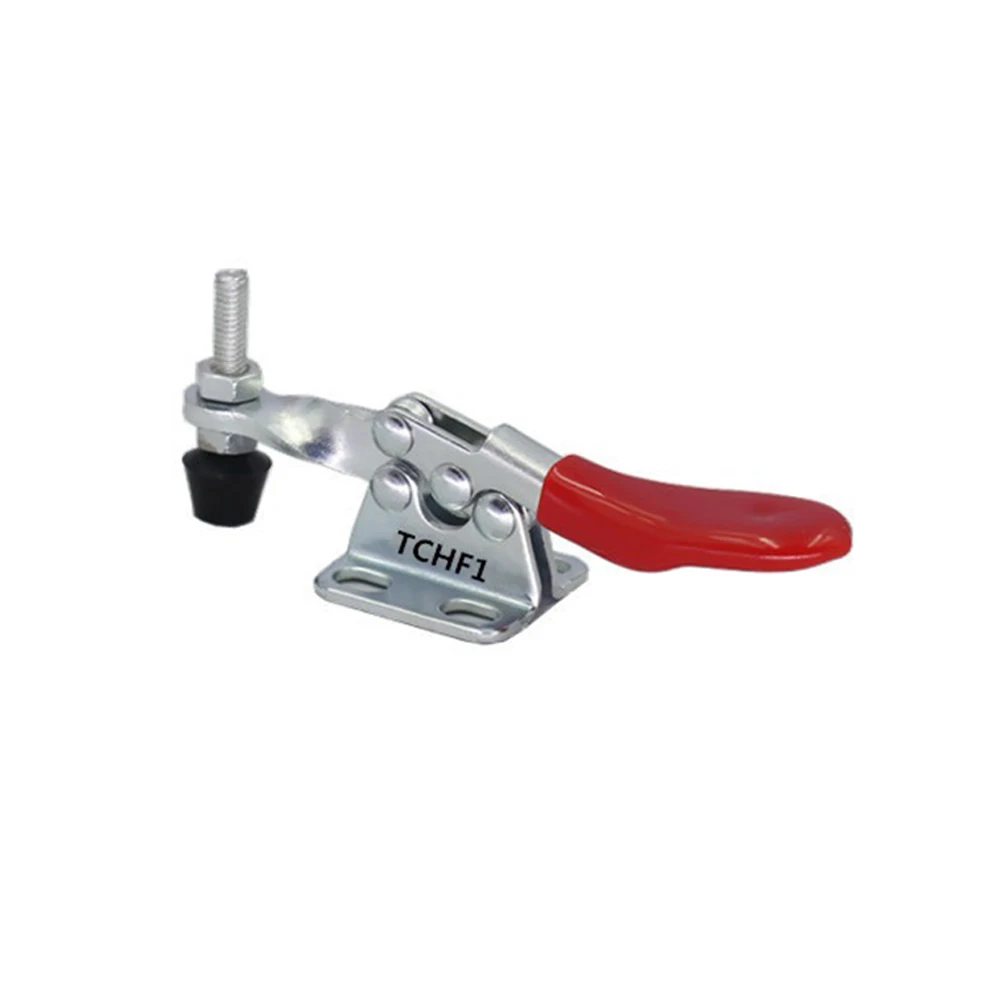 Red and Silver Quick Release Toggle Clamp for Woodworking Workshop Equipment and More 27kg / 60lbs Clamping Force
Red and Silver Quick Release Toggle Clamp for Woodworking Workshop Equipment and More 27kg / 60lbs Clamping Force