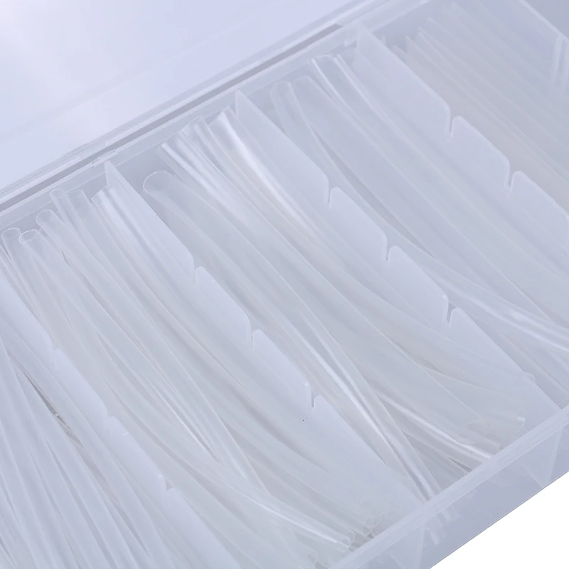 150Pcs Clear 100mm 2:1 Heat Shrink Tubing Polyolefin Transparent Tube Sleeving
150Pcs Clear 100mm 2:1 Heat Shrink Tubing Polyolefin Transparent Tube Sleeving