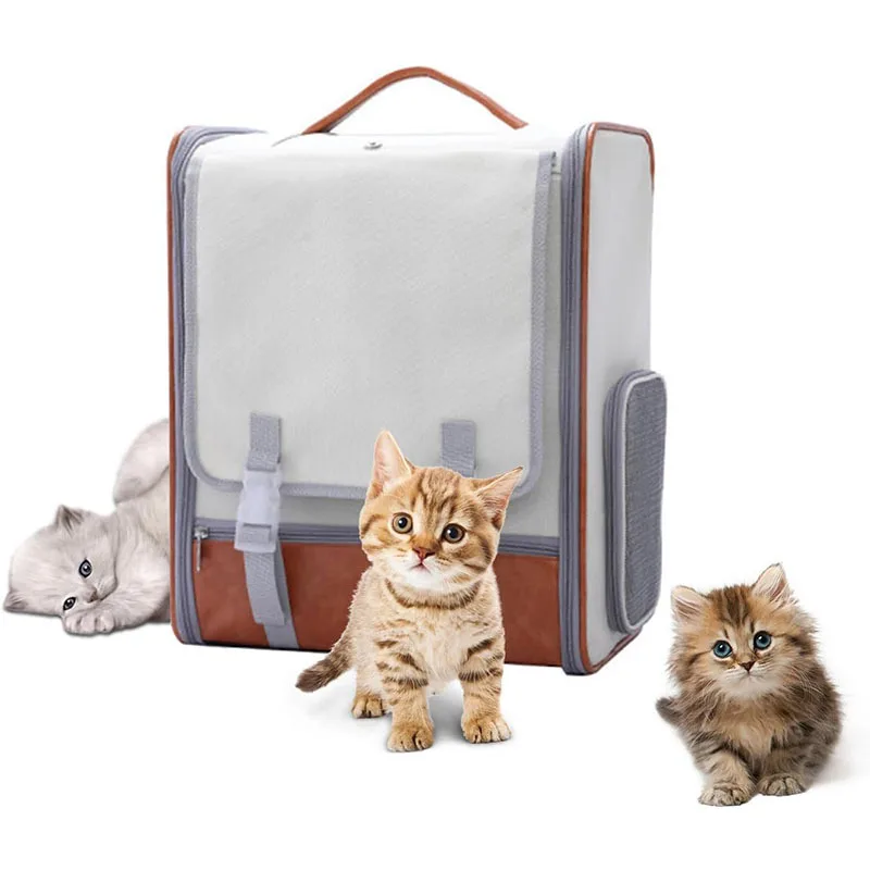 Customized cat bag going out portable foldable backpack pet dog breathable portable bag cat large capacity
Customized cat bag going out portable foldable backpack pet dog breathable portable bag cat large capacity