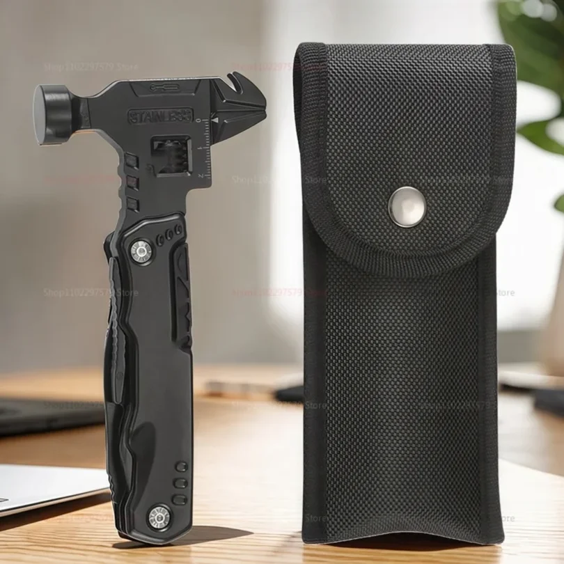 Новый многофункциональный гаечный ключ, молоток, плоскогубцы, инструмент для выживания на природе, кемпинга, экономия труда, многофункциональный инструмент из нержавеющей стали, нож
Новый многофункциональный гаечный ключ, молоток, плоскогубцы, инструмент для выживания на природе, кемпинга, экономия труда, многофункциональный инструмент из нержавеющей стали, нож