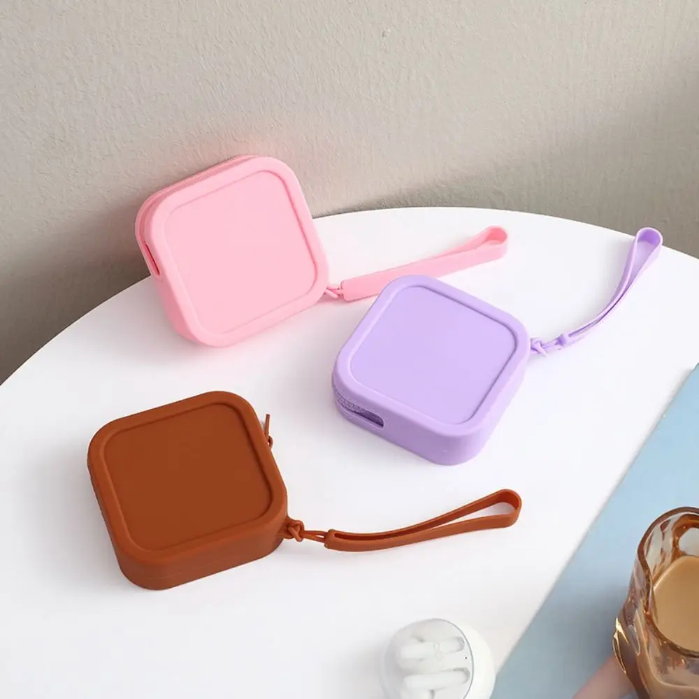 Solid Color Silicone Square Coin Purse Mini INS Small Item Bag Portable Waterproof Earphone Storage Bag Women
Solid Color Silicone Square Coin Purse Mini INS Small Item Bag Portable Waterproof Earphone Storage Bag Women