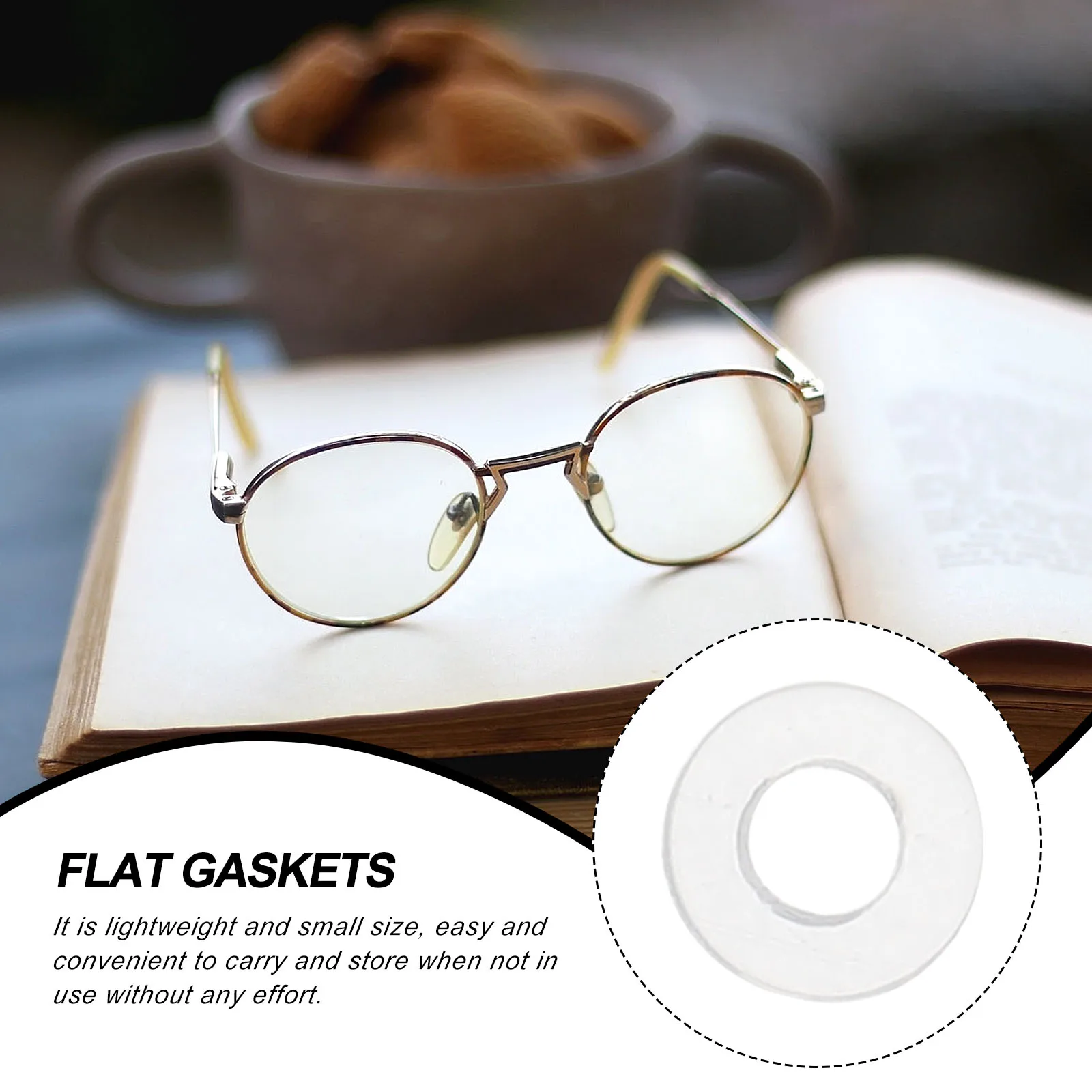 3pcs Glasses Parts Flat Gaskets Plastic Fixing Gaskets For Glasses Screws Lightweight Easy Install Optical Shop
3pcs Glasses Parts Flat Gaskets Plastic Fixing Gaskets For Glasses Screws Lightweight Easy Install Optical Shop
