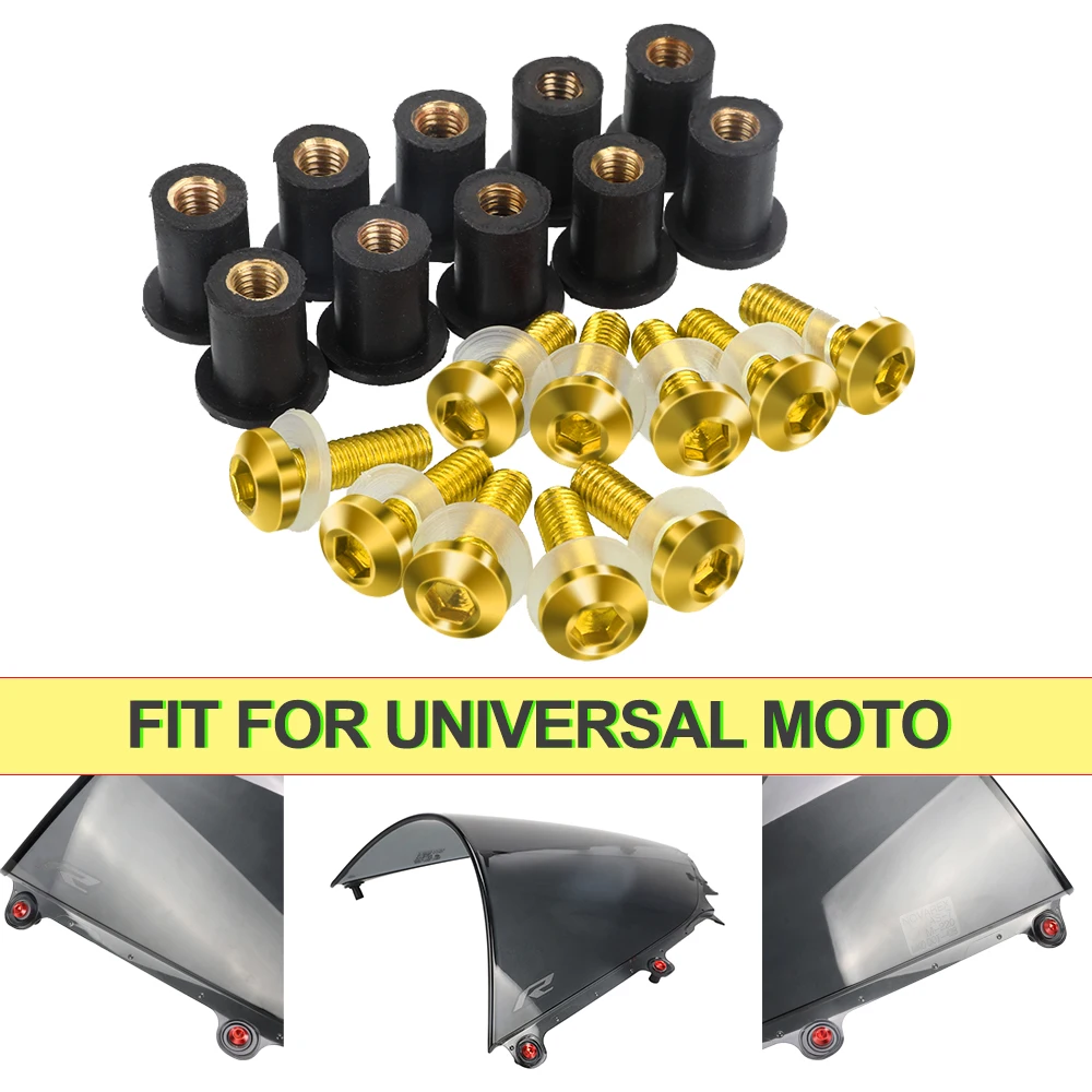 For Yamaha YZF R25 R3 YZF-R1 R1 R125 YZF-R6 R6 YZF600R YZF750R YZF1000 THUNDERACE YZF1000R M5 Windshield Wind Deflectors Bolts
For Yamaha YZF R25 R3 YZF-R1 R1 R125 YZF-R6 R6 YZF600R YZF750R YZF1000 THUNDERACE YZF1000R M5 Windshield Wind Deflectors Bolts