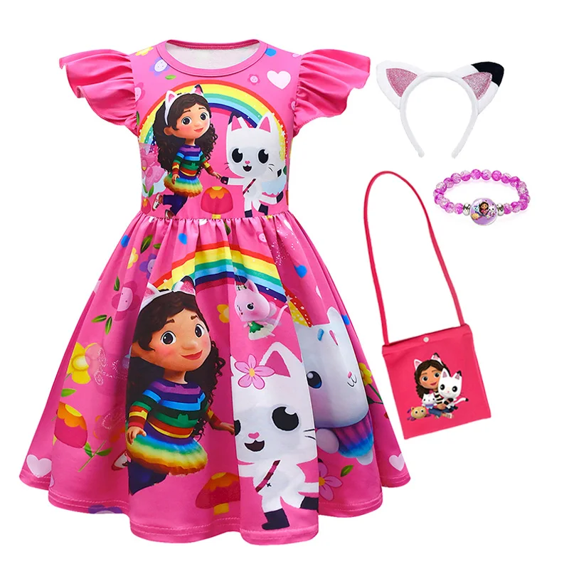 Gabbys Dollhouse Baby Girls Princess Dress Fashion Gabby Cat Birthday Party Halloween Christmas Cosplay Costume For Little girl
Gabbys Dollhouse Baby Girls Princess Dress Fashion Gabby Cat Birthday Party Halloween Christmas Cosplay Costume For Little girl