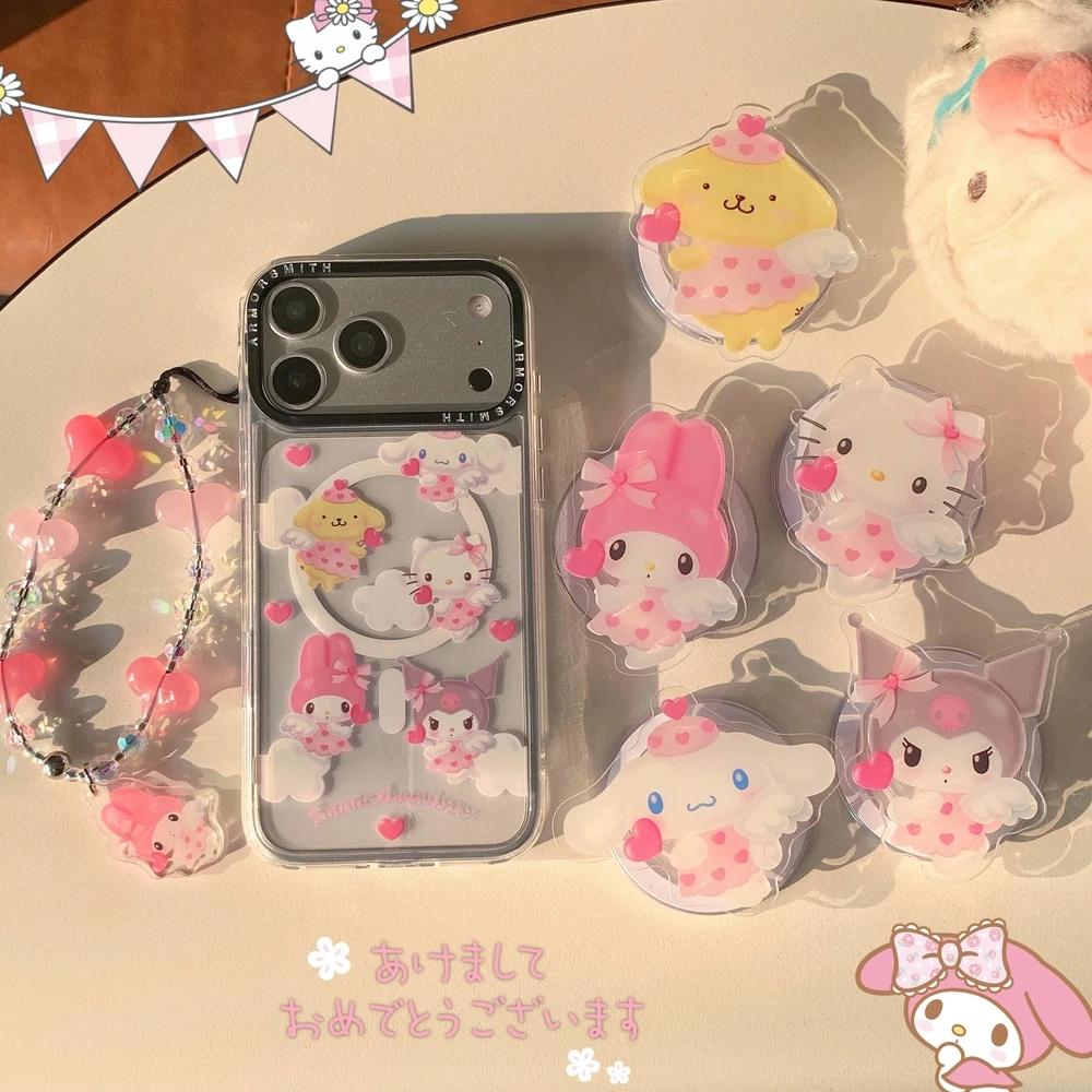 Sanrio Kuromi Melody Hello Kitty Magnetic Holder Wireless Charge Phone Case For iPhone 17 16 15 14 13 12 11 Pro Max Hard Cover
Sanrio Kuromi Melody Hello Kitty Magnetic Holder Wireless Charge Phone Case For iPhone 17 16 15 14 13 12 11 Pro Max Hard Cover