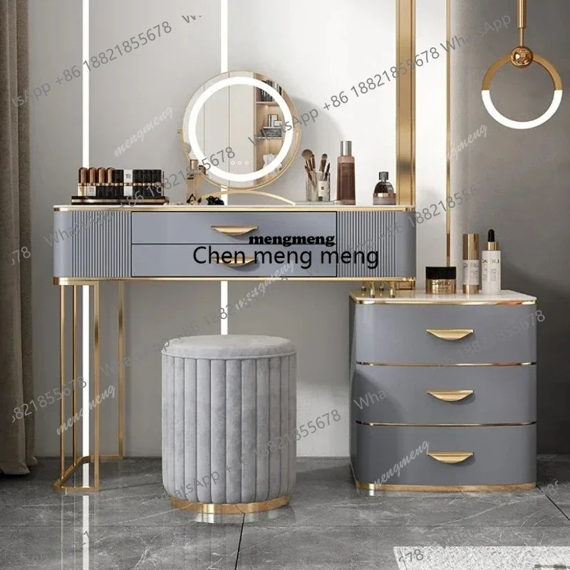 E8000Women Luxury Nordic Vanity Table Organizer Modern Girls Space Saving Vanity Desk Bedroom Makeup Penteadeira Furniture Home
E8000Women Luxury Nordic Vanity Table Organizer Modern Girls Space Saving Vanity Desk Bedroom Makeup Penteadeira Furniture Home